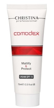 Крем "Comodex Mattify & Protect Cream SPF 15 матирующий защитный" 75мл - фото 75948