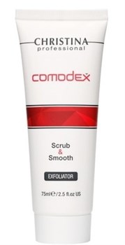 Скраб-эксфолиатор "Christina Comodex Scrub & Smooth Exfoliator выравнивающий" 75мл - фото 75953