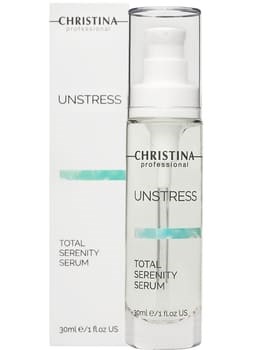 Сыворотка "Christina Unstress Total Serenity Serum" успокаивающая Тоталь 30мл - фото 75968