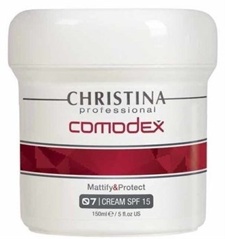 Крем "Comodex 7 Mattify & Protect Cream SPF 15" матирующий защитный (шаг 7) 150мл - фото 76012