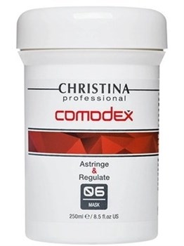 Маска "Christina Comodex 6 Astringe & Regulate Mask" поросуживающая себорегулирующая (шаг 6) 250мл - фото 76013