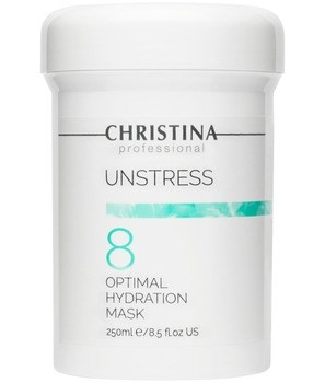 Маска "Christina Unstress Optimal Hydration Mask" оптимальная увлажняющая ( шаг 8 ) 250мл - фото 76048