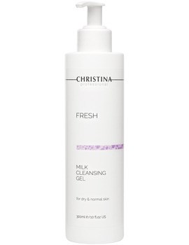 Christina Fresh Milk Cleansing Gel for dry and normal skin – Молочный очищающий гель для сухой и нормальной кожи 300мл - фото 76174