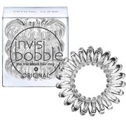 Invisibobble ORIGINAL Crystal Clear - Резинка-браслет для волос, цвет Прозрачный 3шт