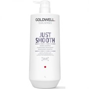 Усмиряющий Шампунь "Goldwell Dualsenses Just Smooth Taming Shampoo" 1000мл для не послушных волос