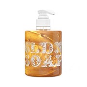Жидкое мыло "Valentina Kostina Organic Cosmetic Golden Soap" 300 мл  для волос и тела золотое