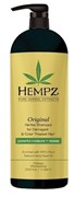 Hempz Original Herbal Shampoo For Damaged & Color Treated Hair - Шампунь растительный Оригинальный для поврежденных окрашенных волос 1000мл