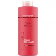 Бальзам "Wella Professionals Invigo Color Brilliance Coarse Protection Conditioner" 1000мл для окрашенных жестких волос