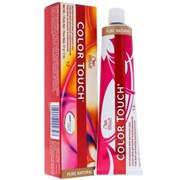Краска для волос "Wella Professionals Color Touch 4/0 Pure Naturals" оттеночная 4/0 Коричневый 60мл