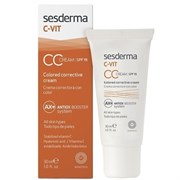 Sesderma C-Vit CC Cream SPF15 - Крем корректирующий тон кожи СЗФ 15 с витамином C 30мл