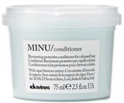 Кондиционер "Davines Essential Haircare MINU Conditioner" 75мл защитный для сохранения цвета волос