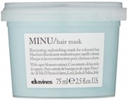 Маска &quot;Davines Essential Haircare MINU Hair Mask&quot; восстанавливающая 75мл для окрашенных волос