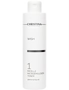 Christina Wish Micelle Microemulsion Toner - Микроэмульсионный тоник с мицеллой (шаг 1) 300мл