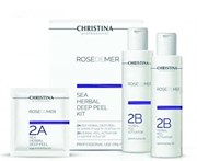 Christina Rose de Mer Sea Herbal Deep Peel kit - Набор для пилинга ( порошок 20 саше + 2 активатора )